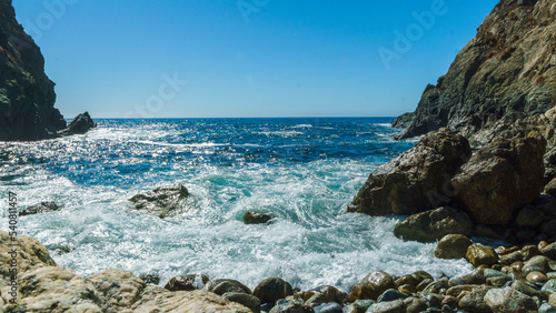 Partington Cove in Julia Pfeiffer State Park, Big Sur, California