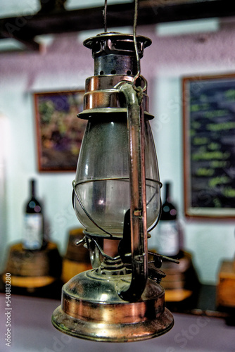 Old Lantern - Vintage Oil Gas Lamp photo