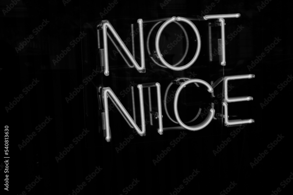 not nice letters not nice letters