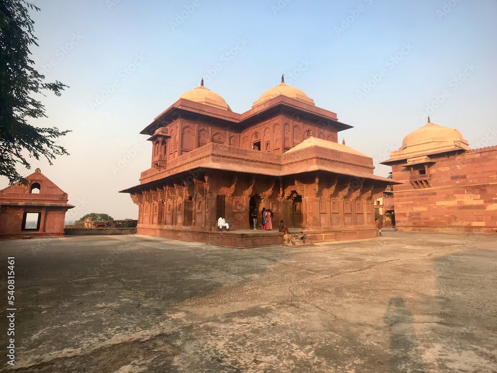 Fatehpur Sikri, India, November 2019 - A close up of an old building Fatehpur Sikri, India, November 2019 - A close up of an old building