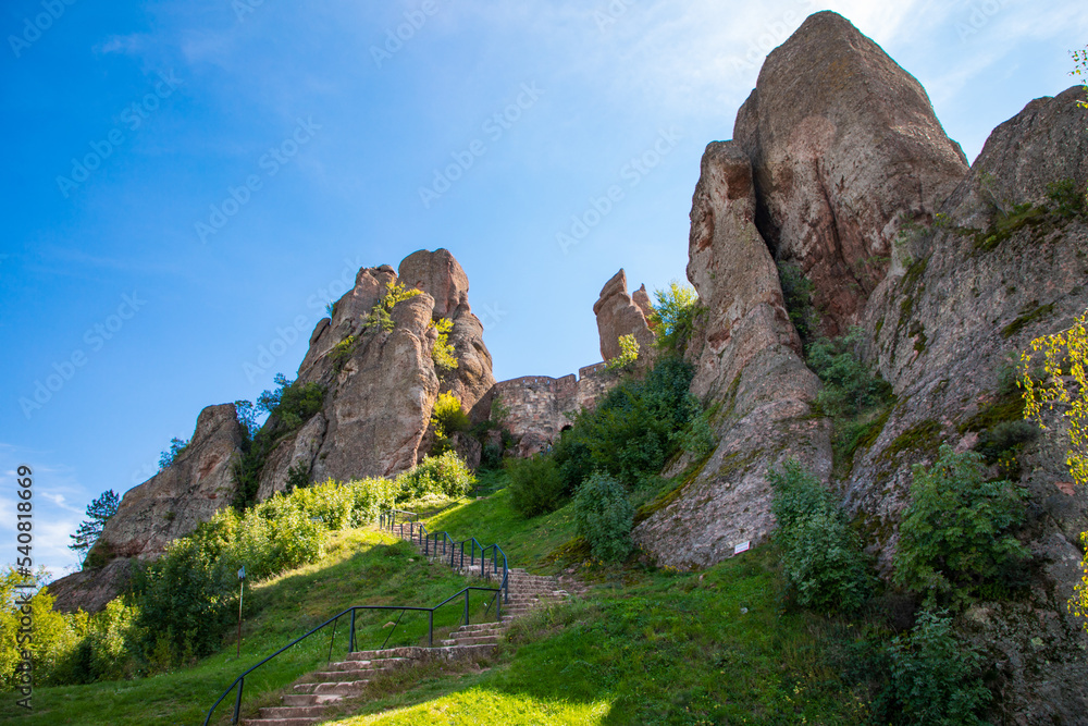Felsformationen an der Festung Belogradtschik, Bulgarien