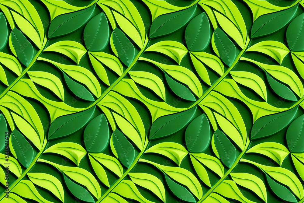 seamless green leaves nature pattern seamless green leaves nature pattern