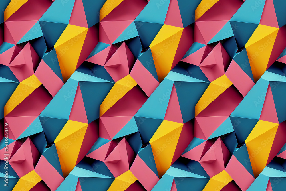 Obraz premium seamless colorful abstract pattern texture