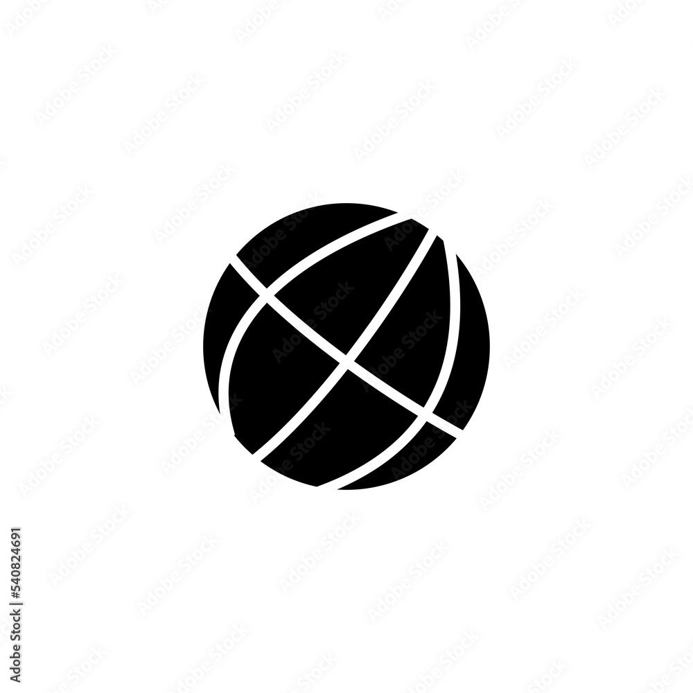 Basketball icon vector illustration. Basketball ball sign and symbol Basketball icon vector illustration. Basketball ball sign and symbol