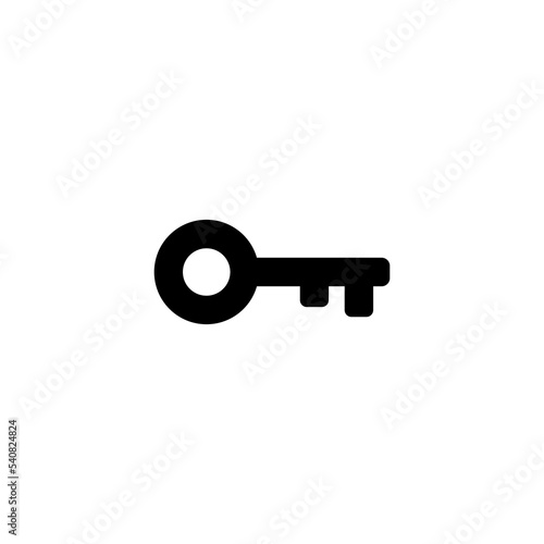 Key icon vector illustration. Key sign and symbol. © OLIVEIA