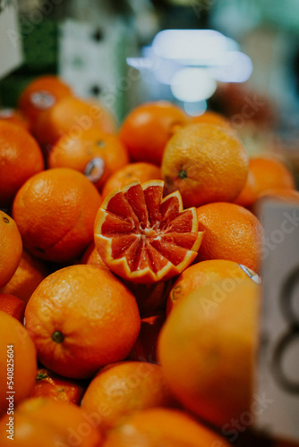 oranges at the Market