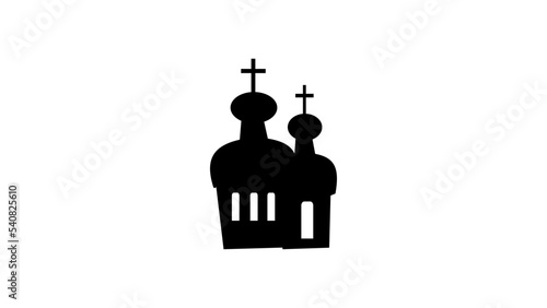 Ukraine Charch silhouette photo