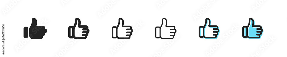 Thumb up icon. Vector like symbol. Simple finger up outline signs. Positive web sign. Nice hand set. Like button. Cool, yes, okay, vote, dislike, down, good, approve flat icons. Thumb up icon. Vector like symbol. Simple finger up outline signs. Positive web sign. Nice hand set. Like button. Cool, yes, okay, vote, dislike, down, good, approve flat icons.