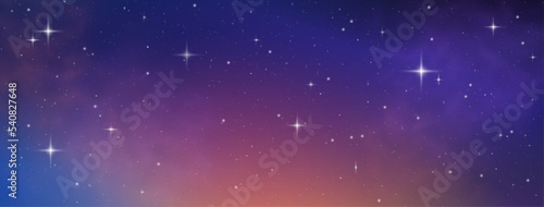 Fototapeta Naklejka Na Ścianę i Meble -  Shooting star background against dark blue starry night sky. Magic stardust. Realistic blue galaxy. Meteor shower with falling glowing comets, asteroids, stars in space. Comet with light trail. Vector