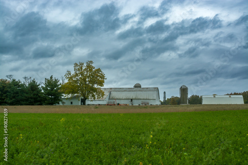 Farm in the country 