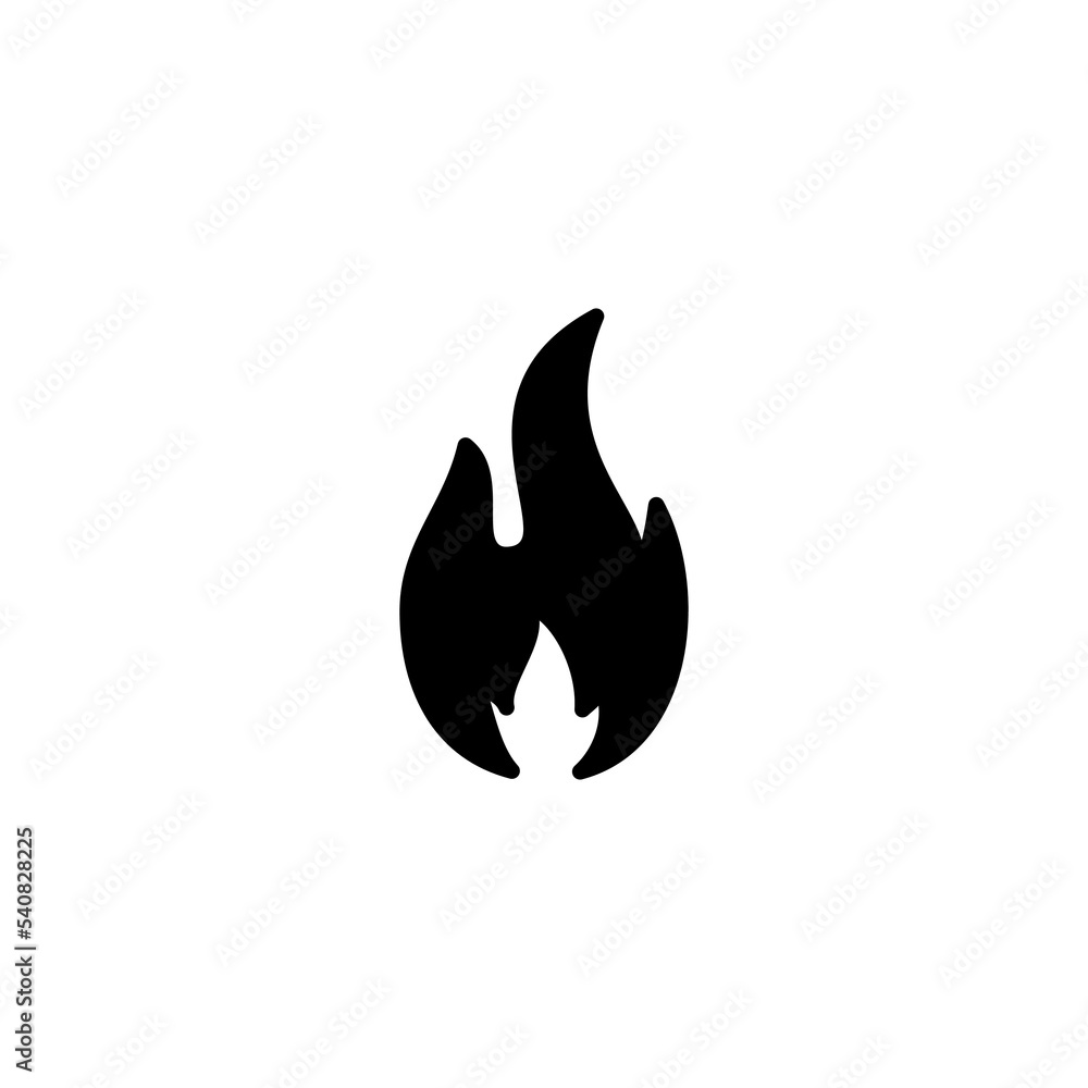 Fire icon vector illustration. fire sign and symbol Fire icon vector illustration. fire sign and symbol