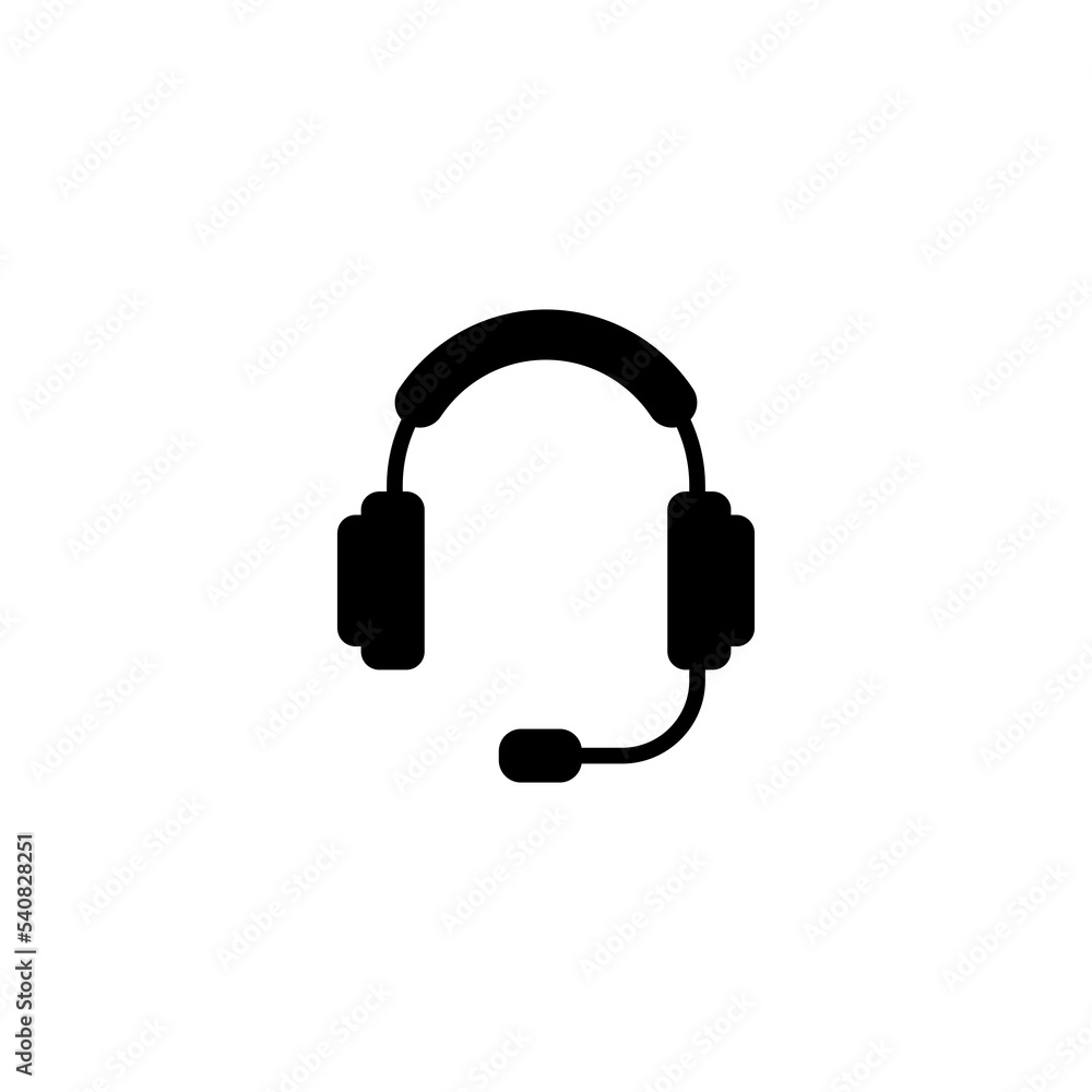 Headphone icon vector illustration. Headphone sign and symbol Headphone icon vector illustration. Headphone sign and symbol