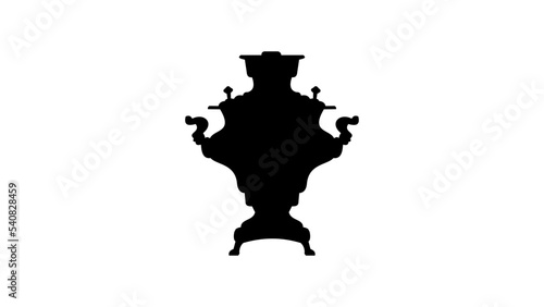 Samovar silhouette