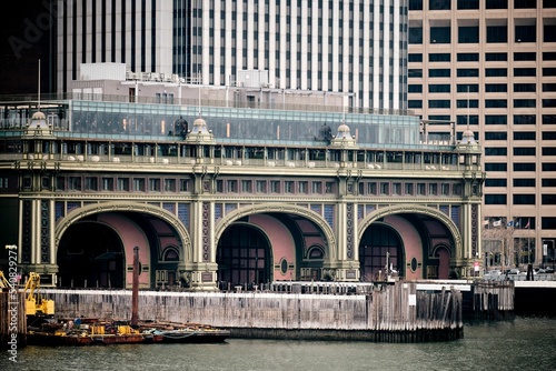Staten Island ferry terminal in Manhattan New York