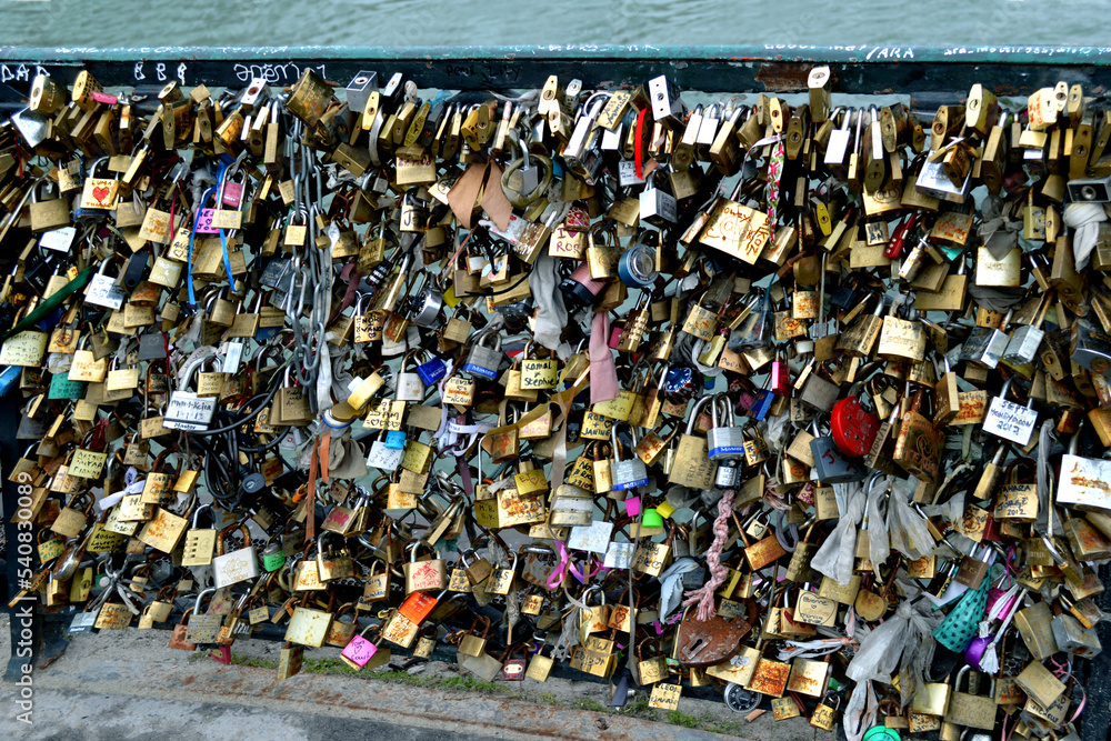 Obraz premium Love locks