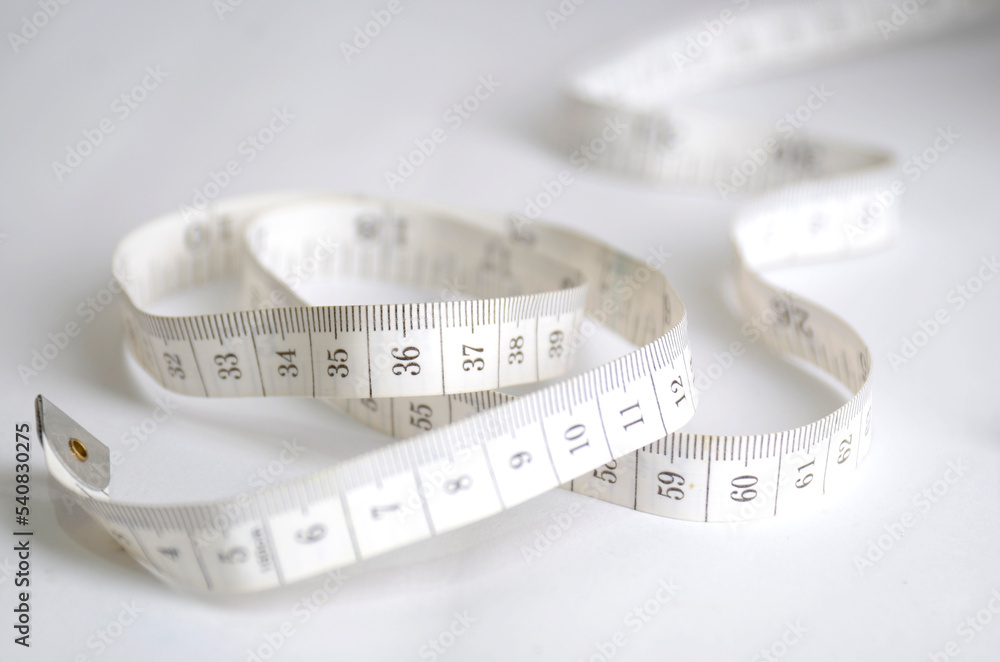 measuring tape isolated on white background measuring tape isolated on white background