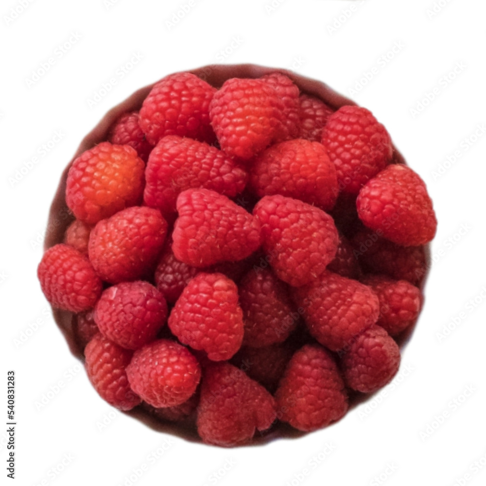 very fresh raspberries, on a transparent background very fresh raspberries, on a transparent background