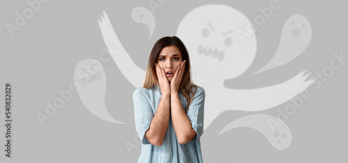 Worried young woman having ...