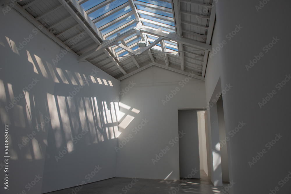 Obraz premium Room illuminated by the light