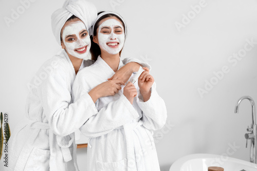 Beautiful young women with ...