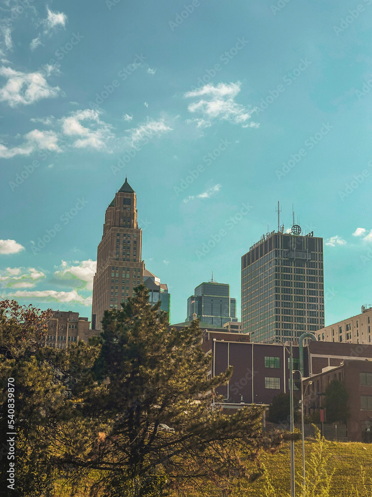 Fototapeta premium city skyline
