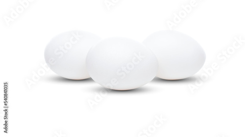 Transparent PNG Three Eggs with Shadows.