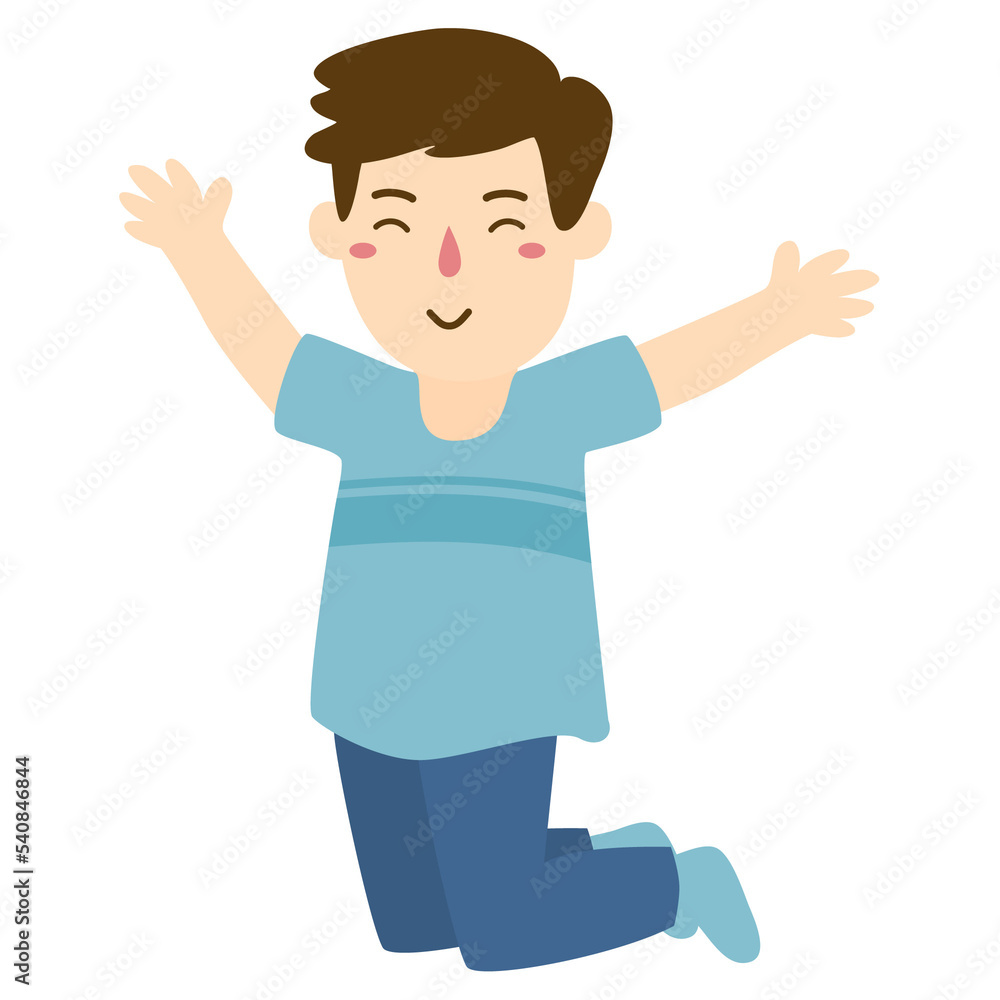 kids jumping illustration kids jumping illustration