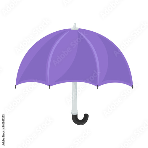 Umbrella Sign Emoji Icon Illustration. Autumn Vector Symbol Emoticon Design Clip Art Sign Comic Style.