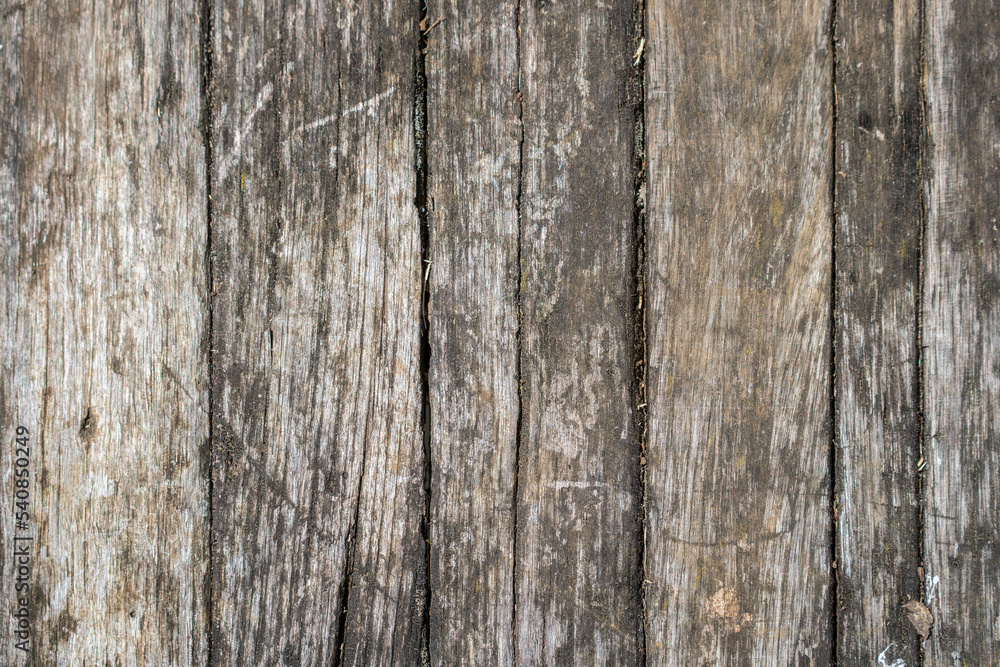 Closeup of Wooden Planks