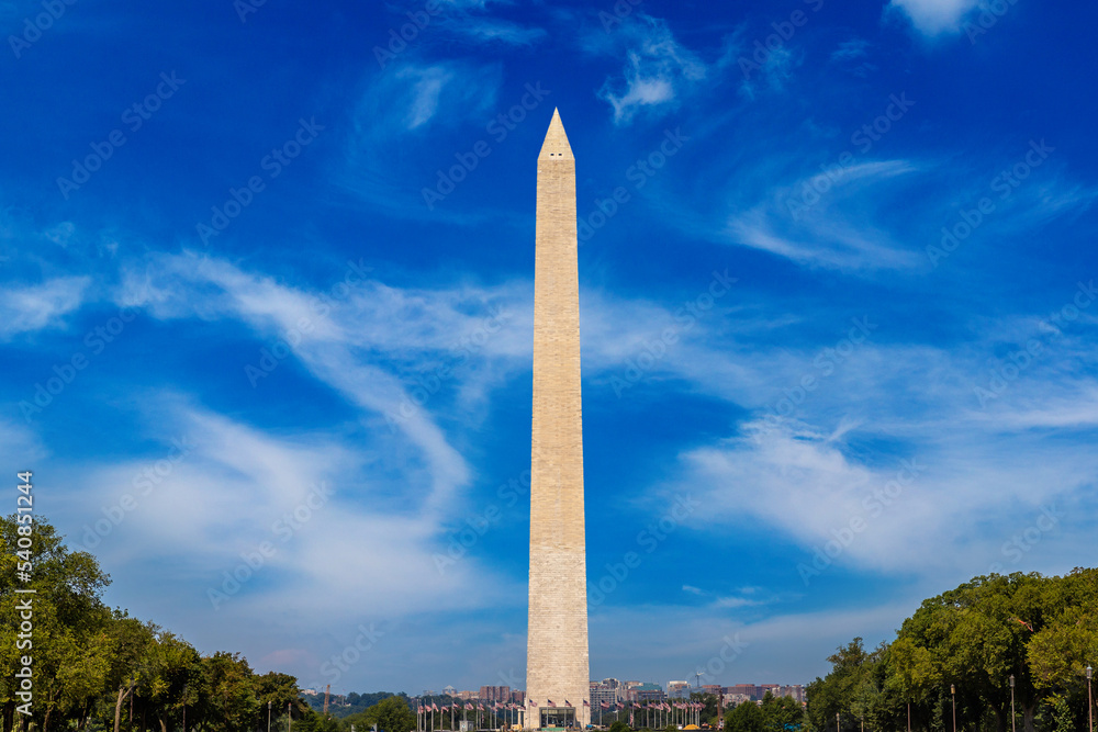 Washington Monument in Washington DC