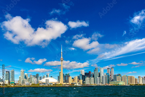 Photography Toronto skyline, CN Tower, Canada