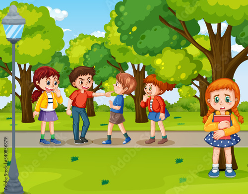 Kids bullying at school