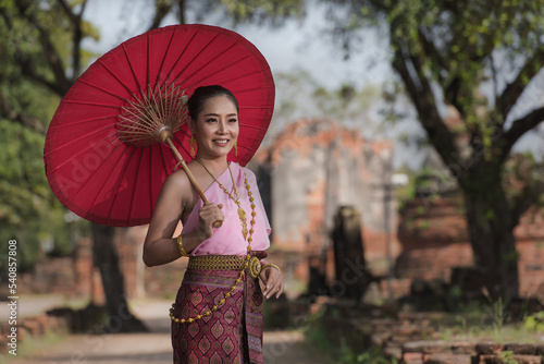 Canvas Print Beauty fantasy Thai women