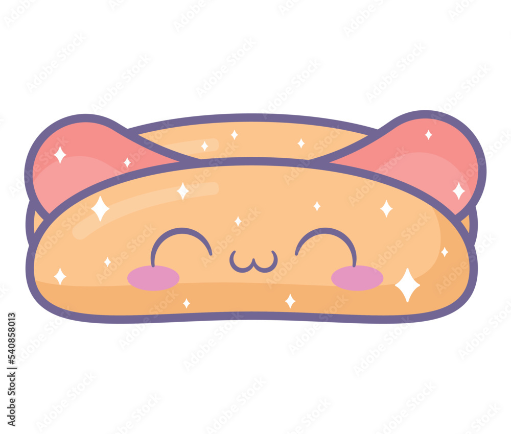 kawaii hot dog kawaii hot dog