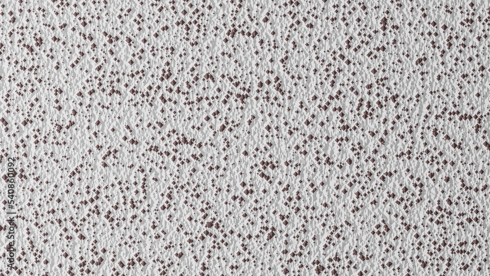 Obraz premium 3d render modern abstract design techno low poly rhombus shape light gray color