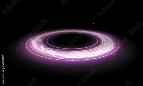 Vivid abstract background. Beautiful swirl trail effect frame. .Mystical portal. Bright sphere lens. Rotating lines. Glow ring. .Magic ball. Led spiral. Glint lines. Focus place. Illusory flash