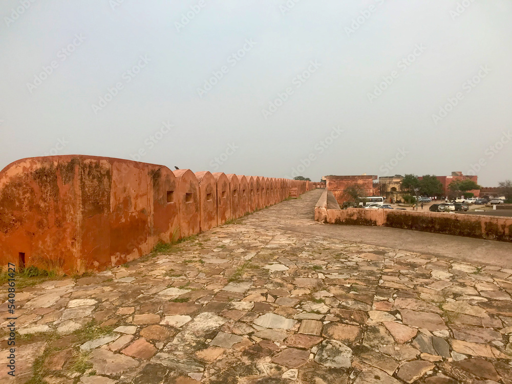 Jaipur, India, November 2019 - A large stone building