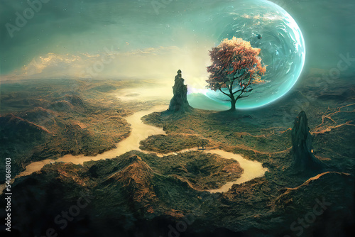 Center To the Earth a Hidden Fantasy Dreamy World