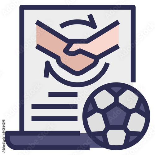 renew contract icon