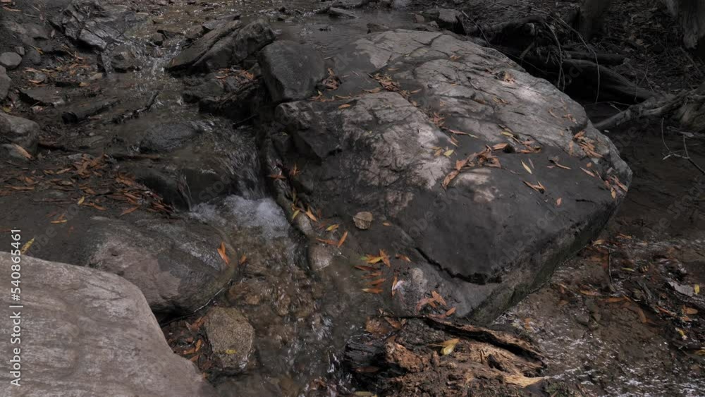 There are many small rivers in the mountains of California. Most of them dry up in summer, but some reappear after autumn rains. There are many small rivers in the mountains of California. Most of them dry up in summer, but some reappear after autumn rains.