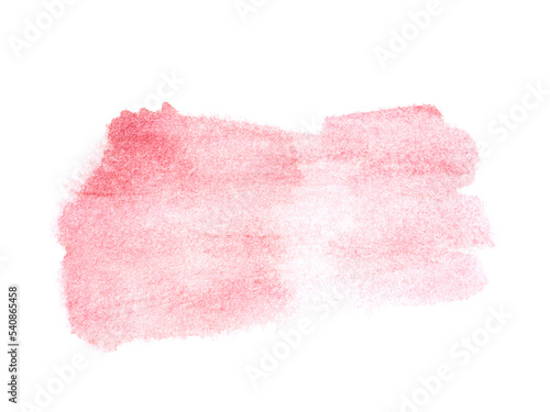 Watercolor abstract pained with gradient red color background. Concepts for poster, wallpaper, card, book cover, packaging. Design element for decoration. isolated green watercolor..