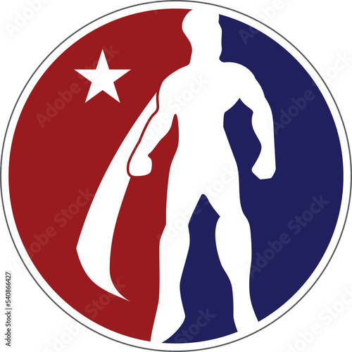 illustration of a superhuman vector