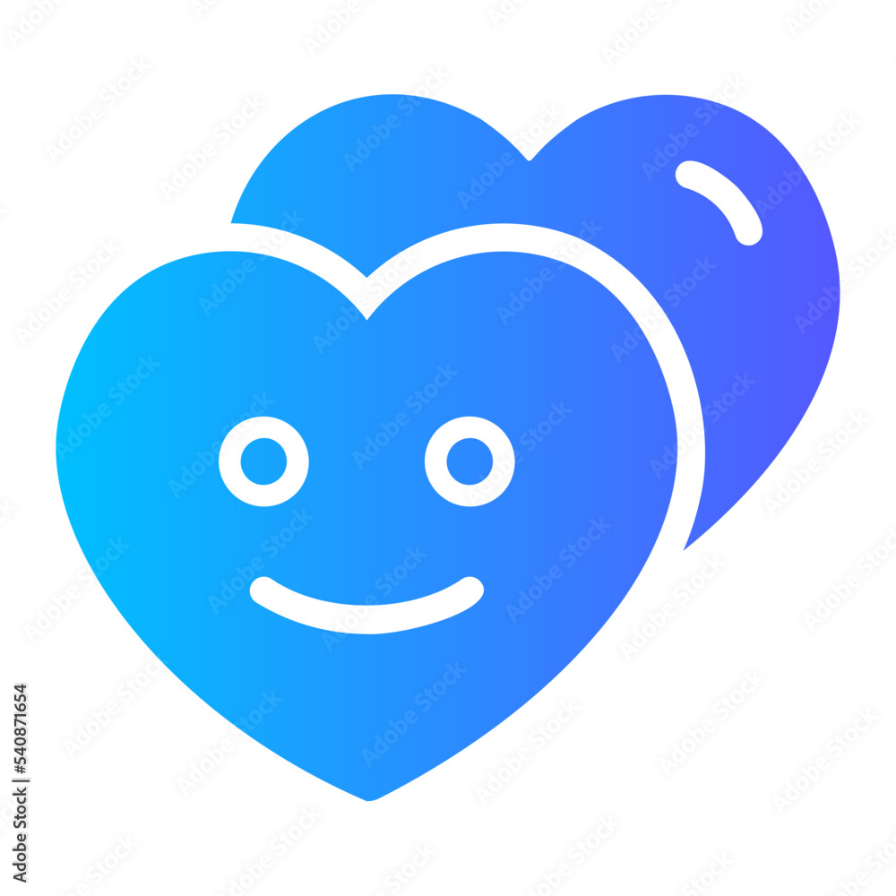 heart gradient icon heart gradient icon