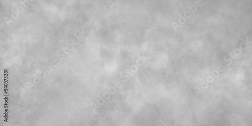 Abstract design with white wall background. stained fabric background . Modern design with Gray paper and white paper and Monochrome texture painted on canvas. Grunge Cement Wall Background.