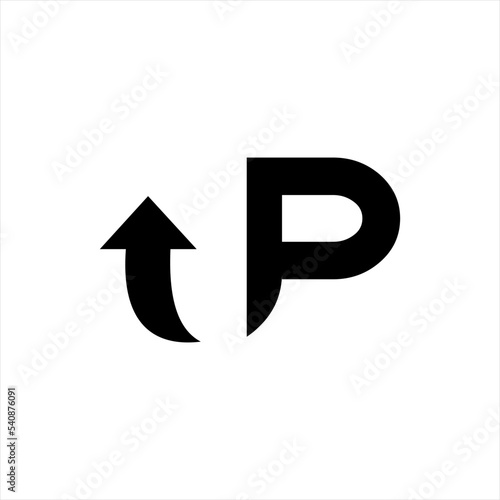 Up letter logo design illustration. Isolated on a white background. Up logo design Free Download Up letter logo design illustration. Isolated on a white background. Up logo design - GFXLoad
