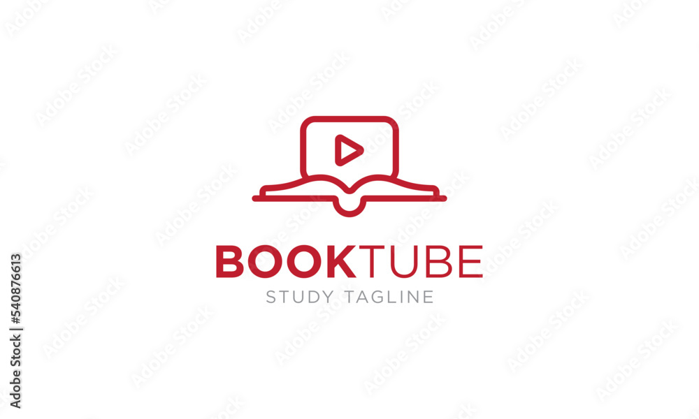 Innovative Video Tutoring Platform BookTube Logo, Innovative Video Tutoring Platform BookTube Logo,
