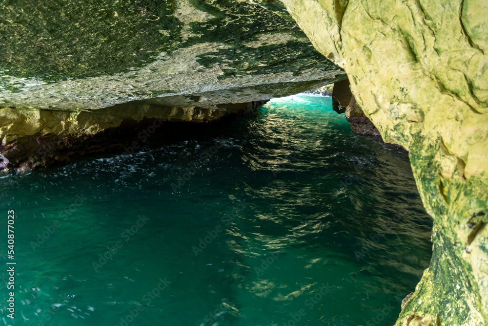 water in the cave