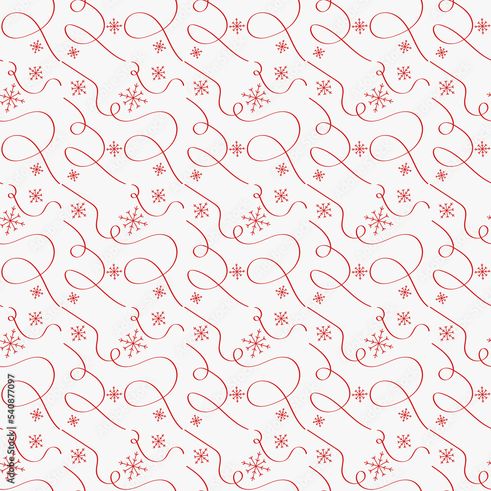 Abstract simple christmas pattern. Colored new year background