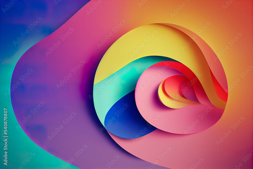 Obraz premium Abstract painting color texture. Modern futuristic pattern, super bright vibrant colors. luxury background