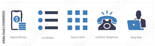 digital money, list bullets